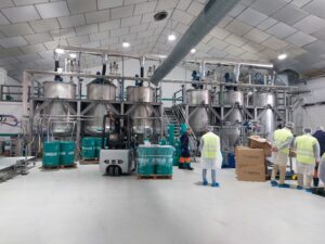 Dầu mỡ bôi trơn cho ngành thực phẩm đồ uống